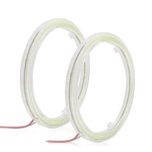 Quality Cob Angel Eyes LED Car Ambient Lights 100MM RED BLUE Fog Lamp 12-18V wholesale