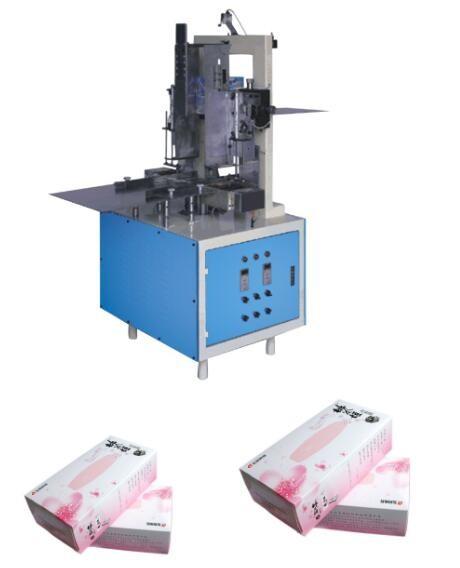Cheap High Speed Automatic Box Packing Machine , Paper Packaging Box Making Machine for sale