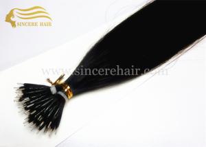 Quality Hot 20&quot; New Fashion Hair Extensions, 20&quot; Jet Black #1 Straight Pre Bonded Micro Nano Bead Hair Extensions 1.0 G For Sale wholesale