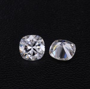 Quality Diamonds Moissanite Super White DEF Cushion Shape 8mm VVS Clarity Fancy Cut wholesale