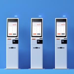 Quality 24 Inch Sunmi K2 Smart Payment Kiosk For Self Service Checkout and Retail Store wholesale
