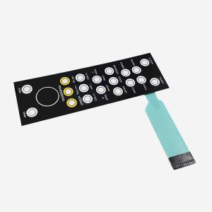 Quality Industrial Tactile Membrane Keypad , PET LED Backlight Membrane Switch wholesale