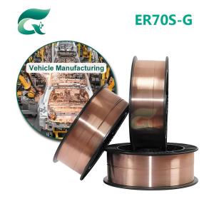 Quality Customizable Copper Coated ER70S-G Solid MIG Welding Wires for Steel CO2 Alloy Carbon Steel Materials wholesale