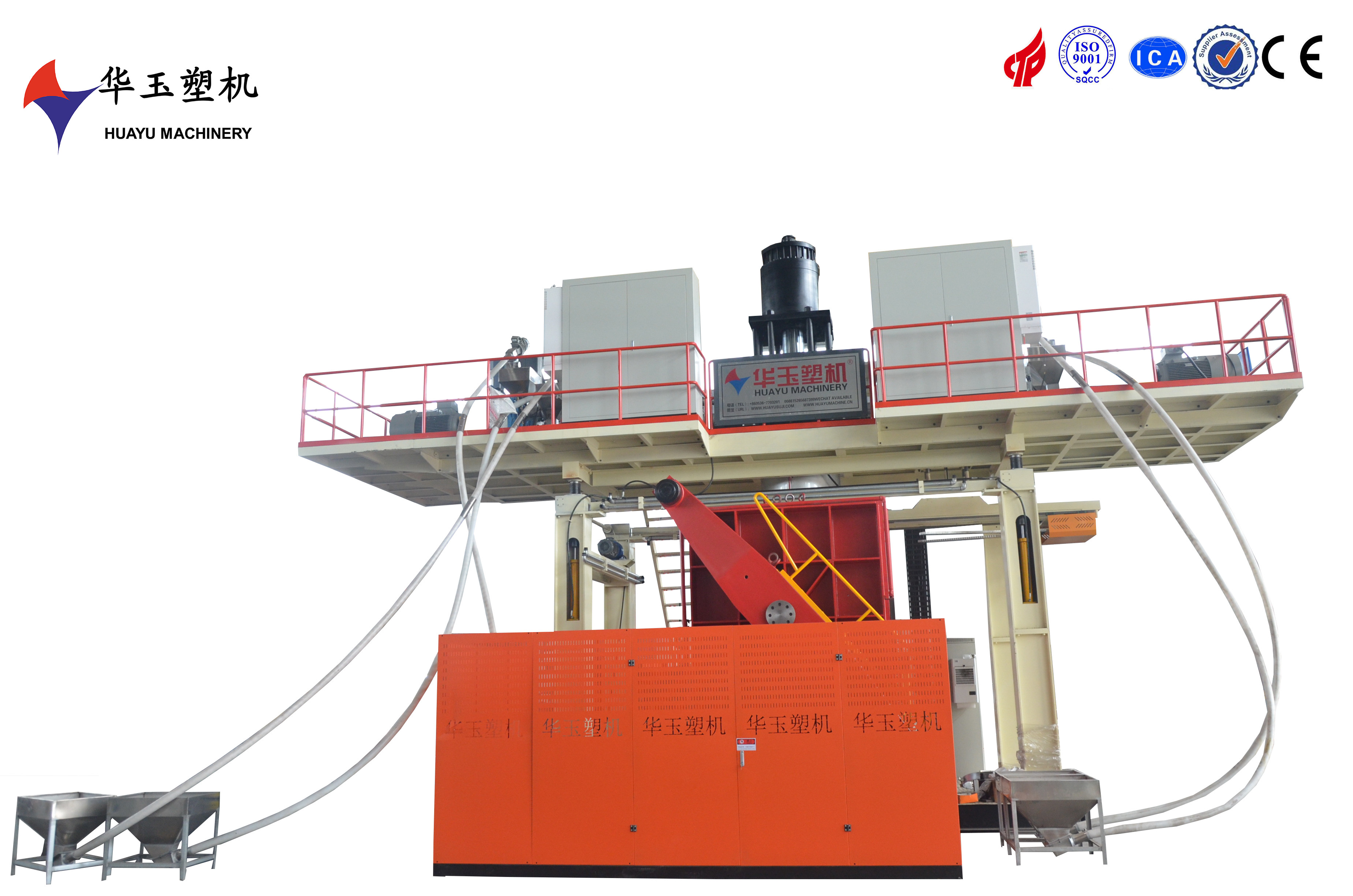 1 layer IBC Blow Moulding Machine for Specific Production Requirements 11kw Feeding Motor