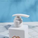 Personal Care 280ml Square HDPE Shampoo Plastic Bottle