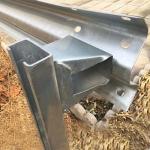 Q235 SJ235R Customized Galvanized Traffic Barrier Steel Highway Guardrail