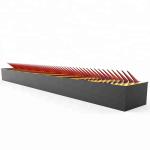 Metal One Way Traffic Flow Plate Hydraulic Rising Bollards For Security Spike