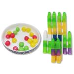 Novelty Puzzle DIY Building Blocks Toy With Compressed Candy