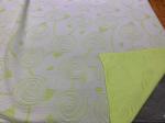 White 220cm Width 240gsm Polyester Tricot Fabric For Mattress