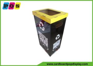 China 350gsm Coated Corrugated Shop Dump Bins , Logo Printed Cardboard Dump Bins DB018 on sale