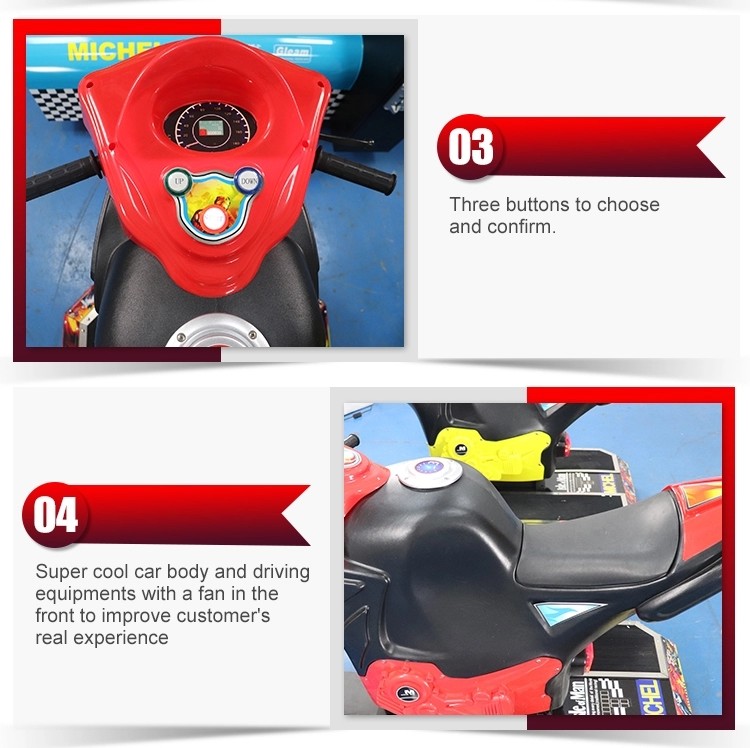 Video Adult Arcade Racing Car Game Machine 42'' LCD TT Motor Simulator