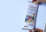 Plastic transparent gel ink pen with 180mmX68mm size both color-full banner