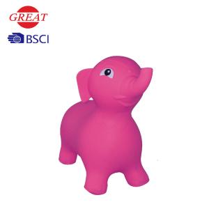 Quality Pink Elephant Hopper For 3 Years Old Kids Bouncy Jumping Meet EU Standard wholesale