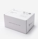 White Cardboard Packaging Box Small protective varnish for retail