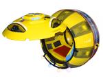 Space Capsule Kids Electric Car Battery Operated 360 Degree Rotation