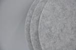 Auditorium Soundproof Round Acoustic Panels Fire Retardant Acoustic Cinema Wall