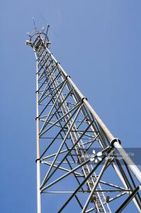 Quality Hot Dip Galvanized Telecom Q235 Steel Structure Tower wholesale