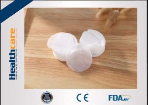 Quality Disposable Products Cosmetic Non Woven Pads 65G 3 Inch White Round Style wholesale