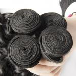 Durable Virgin Human Brazilian Hair Weave Bundles Extension No Smell No