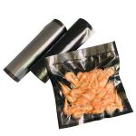 Household Black Vacuum Seal Rolls Poly Nylon Vacuum Pouches For Meat BPA