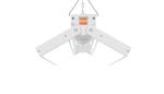 85W 110W 135W Low Bay LED Light Fittings Slim Linear Foldable LED Shop Lights