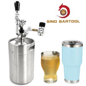 Quality 5L Home Brew Pressurized Ball Lock Mini Keg Cornelius Growler Dispenser wholesale