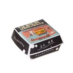 Quality Hot Dog Burger Food Container Paper Packaging Takeout Bagasse Box Custom Order Stamping for Your Business Needs wholesale