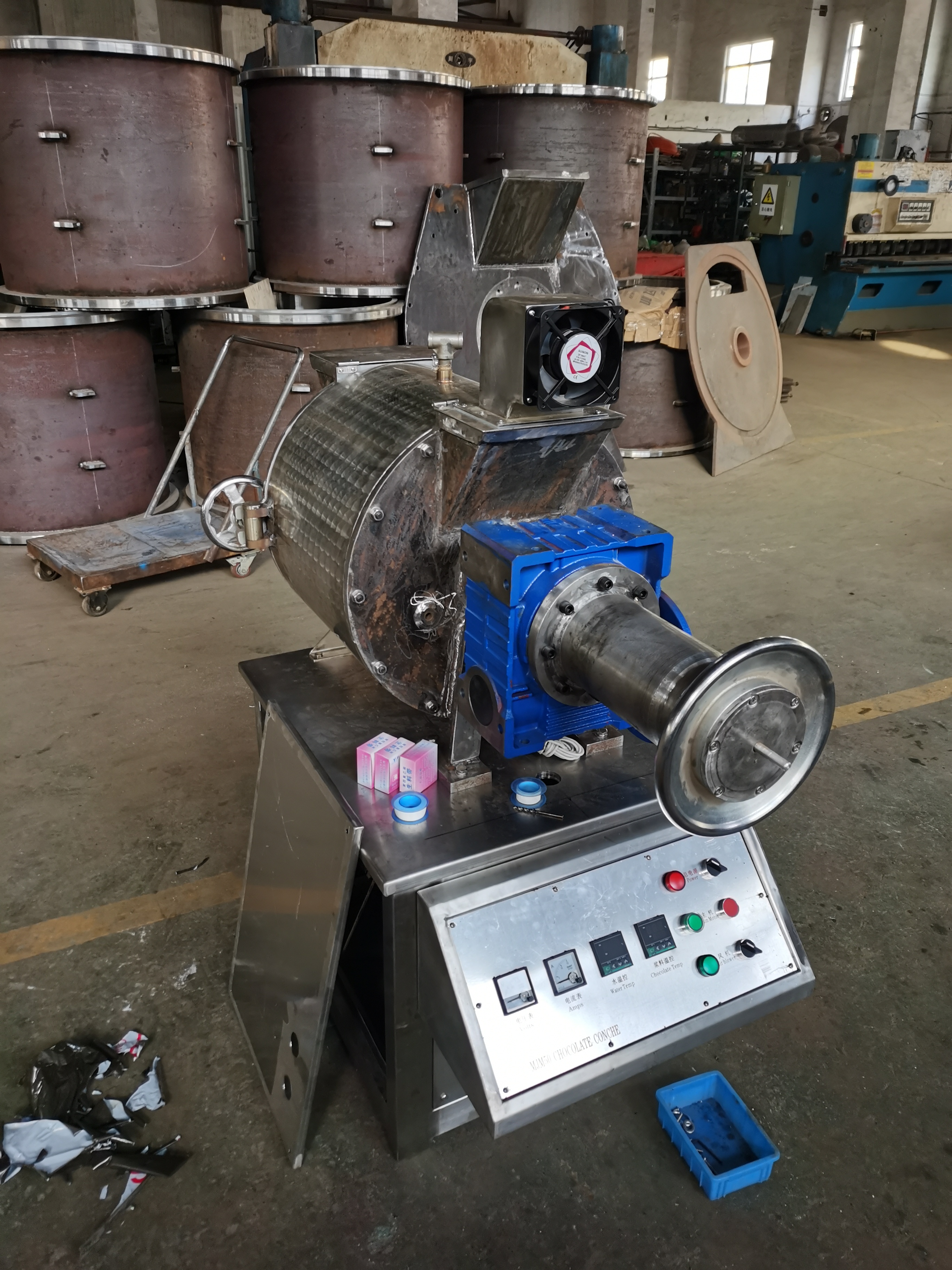 Stainless Steel 304 Chocolate Refiner Machine 50L 1000l Conche Chocolate Machine