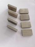 HSMAG ISO9001 SmCo Magnet Bonding Adhesive Bread Shaped Decoiling And Cutting