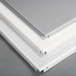 Metal 3D Aluminium Ceiling Panel Baffle Plate Suspended Stretch