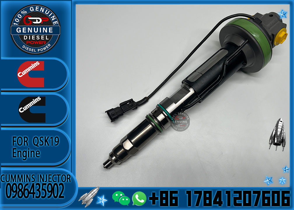Quality goods auto parts Cumminns QSK19 QSK38 QSK50 QSK60 Engine diesel fuel injector 0986435902