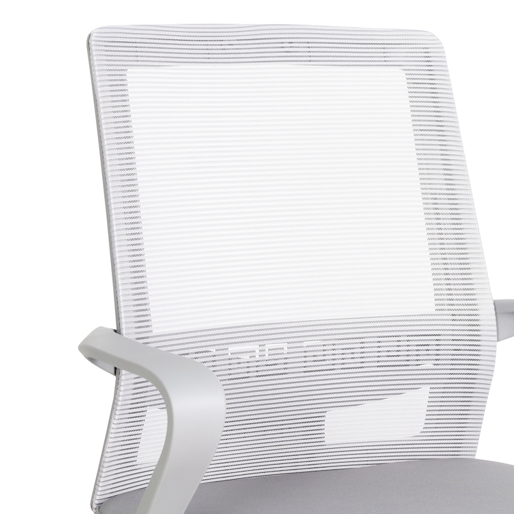 Mid Back Gray Ergonomic Mesh task Chairs, with Lumbar Support put in home
