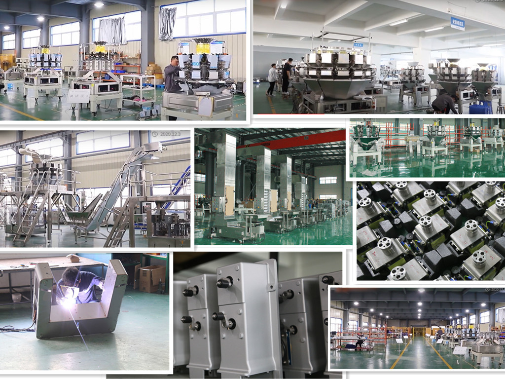 0.8L 80WPM Snack Food Packaging Machine Conveyor Packing Machine For Stand Up Pouch
