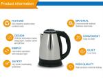 Strix Controller Smart Electric Tea Kettle With Non Toxic anti hot Plastic