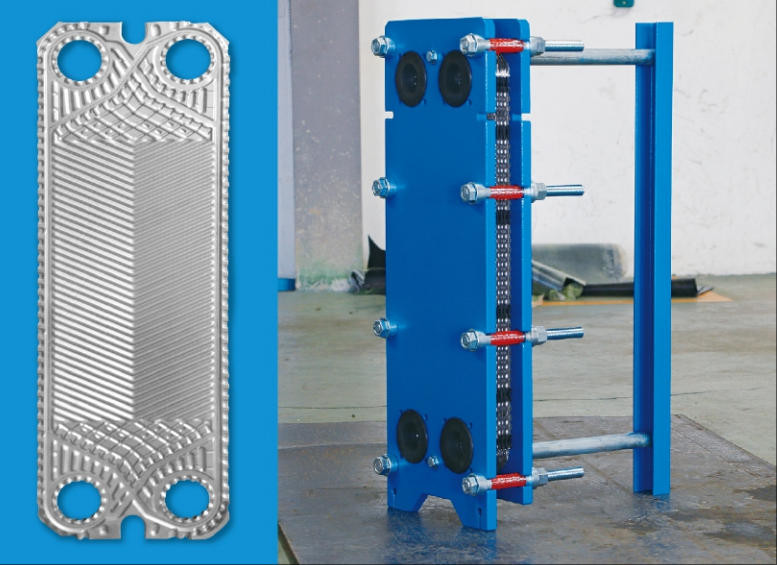 Semi Welded Plate Heat Exchanger For Food Industry