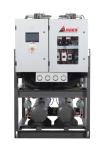 50hp Industrial Water Chiller Integrated System Semi Hermetic Screw Type