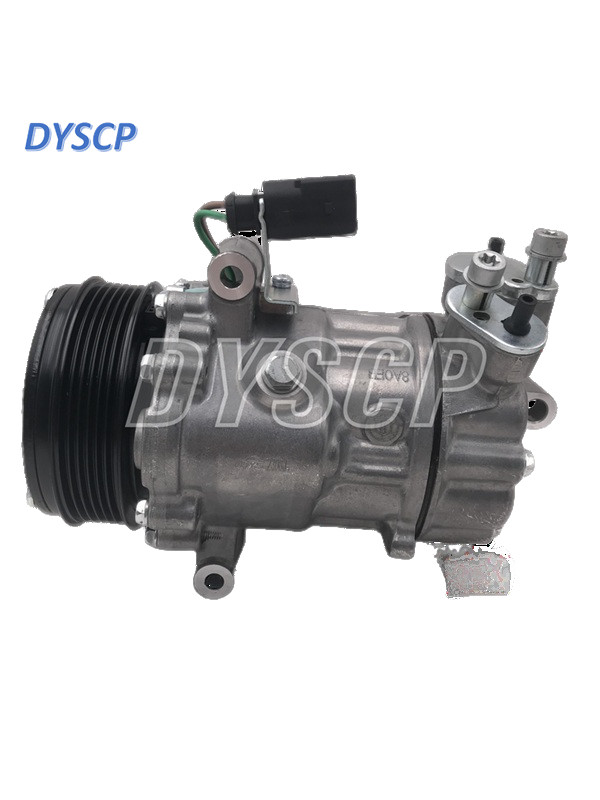 6RD820803C Variable Displacement Compressor For Jetta Polo 1.4 Fabia 6V12 6PK