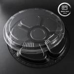 Round Food Packaging Sushi Take Out Containers For Fresh And Convenient Dining