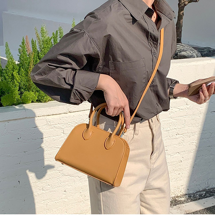 Adjustable PU Leather Hand Bags for Daily Life 2024 Classic Women's Small Tote Handbags