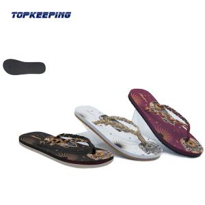 Quality Lady Rubber Sole Slippers Woman Flip Flops PU EVA Sole Flip Flop wholesale