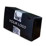 Wholesale Custom Disposable Burger Boxes Eco-friendly Kraft Paper for Takeaway