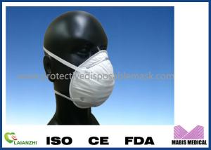 Quality Pure White Ear Cover Elastic Nose Mask For Dust wholesale