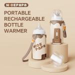 NICEPAPA hot seller PU Electric Thermos bottle Set Outdoor Night Insulation