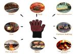 Ultra Long Wrist Food Safe Heat Resistant Gloves EN388 Certification