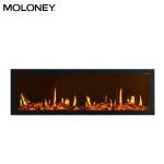 1900mm Flush Mount Electric Fireplace Digital Screen 750-1500Watts