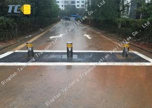 Quality Automatic Hydraulic Removable Parking Posts Carbon Steel Cylinder Material wholesale