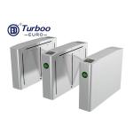 SUS304 Access Control Turnstile Gate Optical Stainless Steel Waist Height