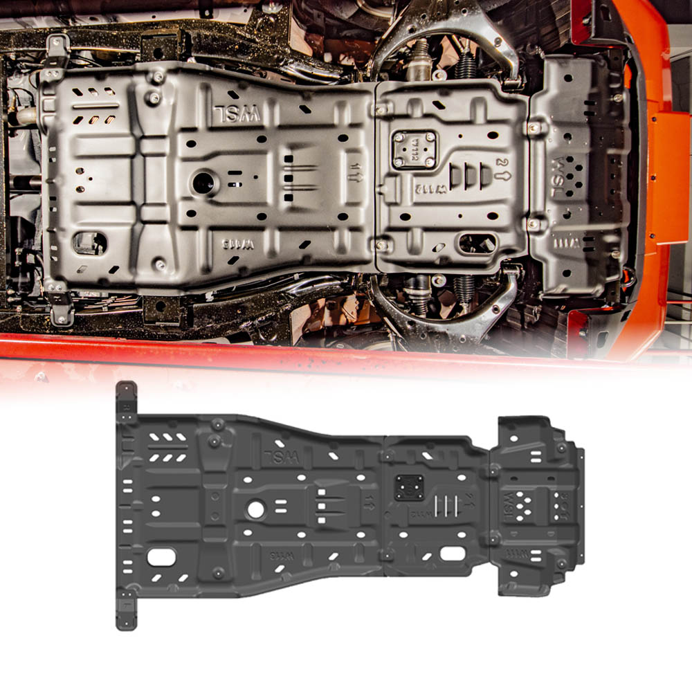ISUZU D-MAX 2021 Full Set 4x4 Magnalium Skid Plate Engine Guard for Sea Shipment