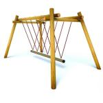 Outdoor 120cm 150cm Dia. Playground Rope Snake Swing For Kids