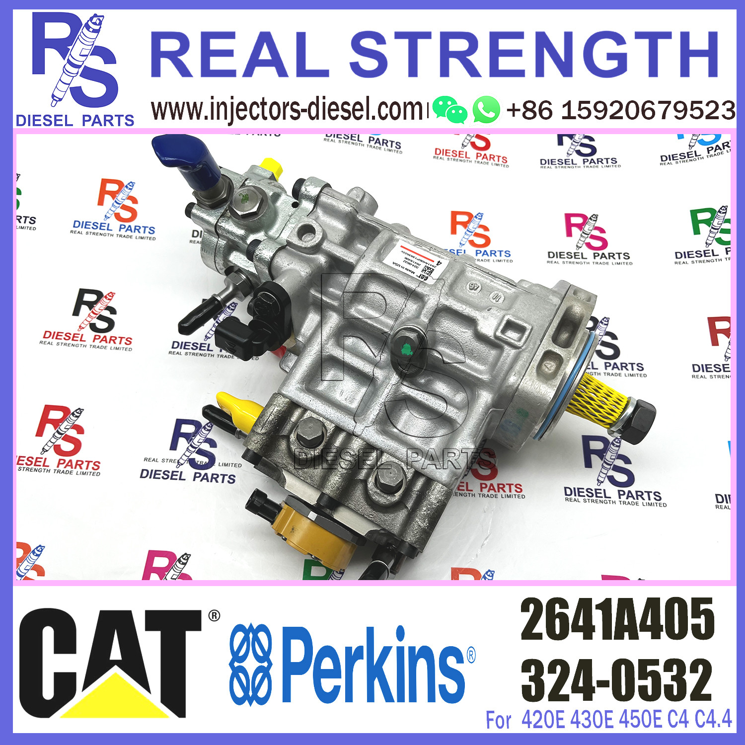 C4.4 C6.6 SPF343C Diesel Engine Fuel Injection Pump 324-0532 3240532 For Perkins Pump 2641A405